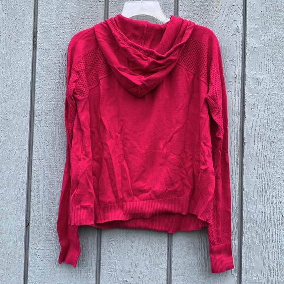 Banana Republic Hooded Zip Up Pink Jacket - Picture 4 of 4